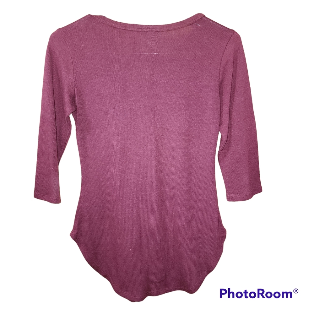 Rue21 Mid Sleeve Women's Shirt Size S - Picture 2 of 3